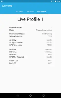 uGI1 Config android App screenshot 0
