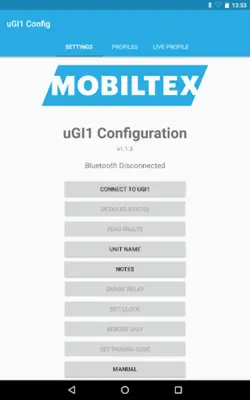 uGI1 Config android App screenshot 3